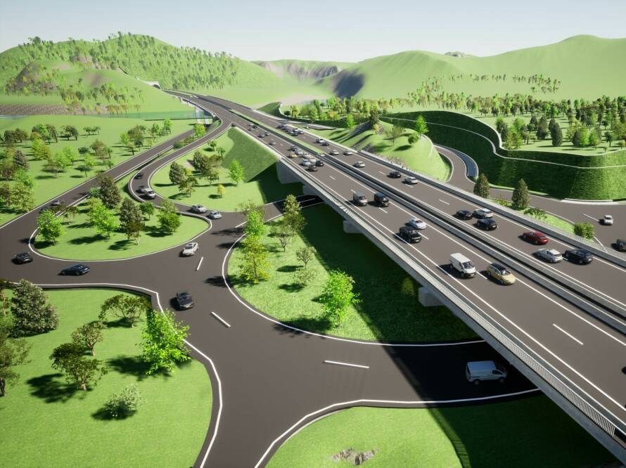 Dự án đường bộ cao tốc Khánh Hòa – Buôn Ma Thuột sẽ được khởi công trong năm 2023.
