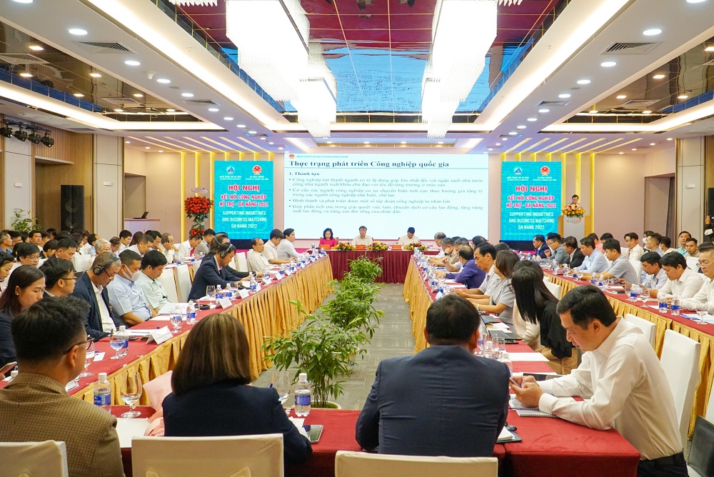 Hội nghị kết nối công nghiệp hỗ trợ Đà Nẵng 2022 được Bộ Công Thương và UBND thành phố Đà Nẵng tổ chức.