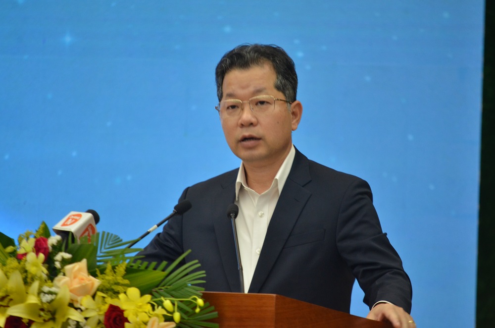Bí thư Đà Nẵng, ông Nguyễn Văn Quảng phát biểu tại Đà Nẵng đã tổ chức Hội thảo khoa học “Thảo luận, lấy ý kiến dự thảo Luật đất đai (sửa đổi).