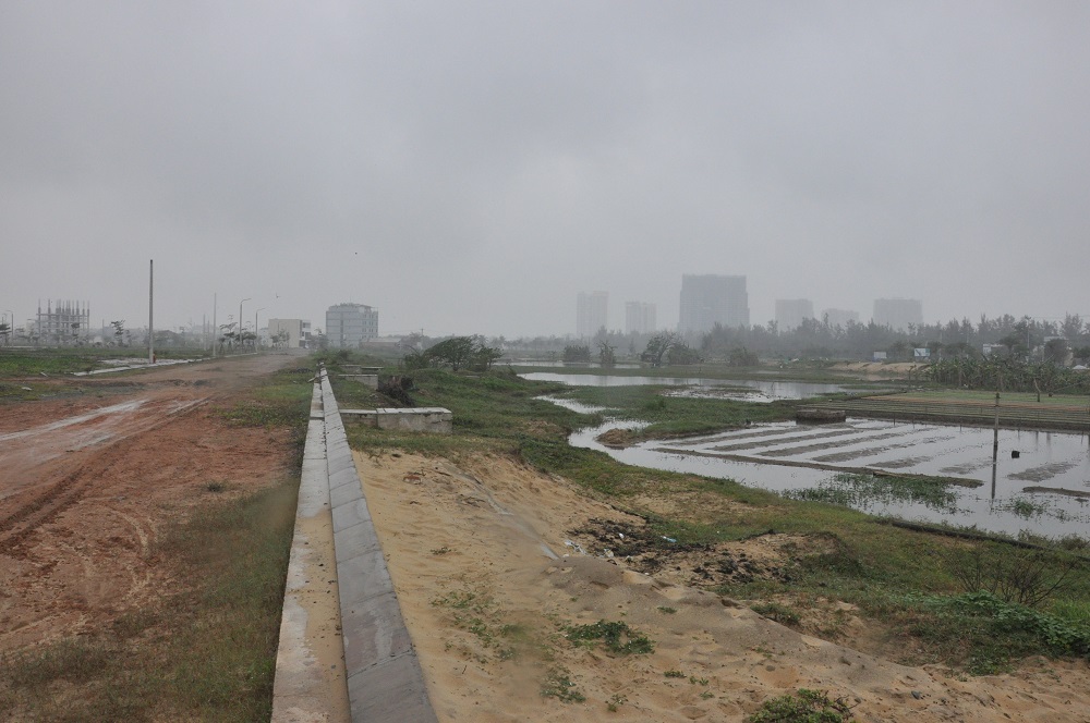 Nhiều Dự án tại Khu đô thị mới Điện Nam - Điện Ngọc chưa hoàn thành giải phóng mặt bằng.