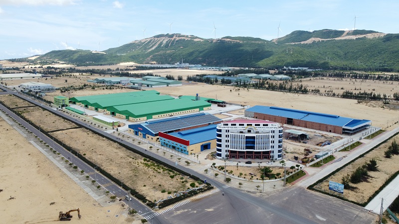 Khu kinh tế Nhơn Hội, tỉnh Bình Định đã thu hút nhiều Dự án đầu tư.