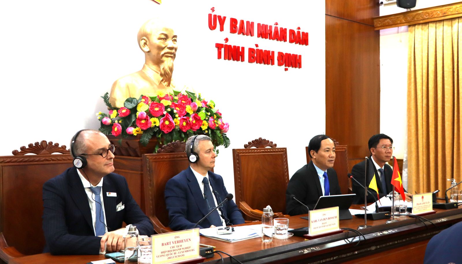 Tỉnh Bình Định đã tổ chức Hội thảo “Xúc tiến đầu tư tỉnh Bình Định, Việt Nam – Bỉ”.
