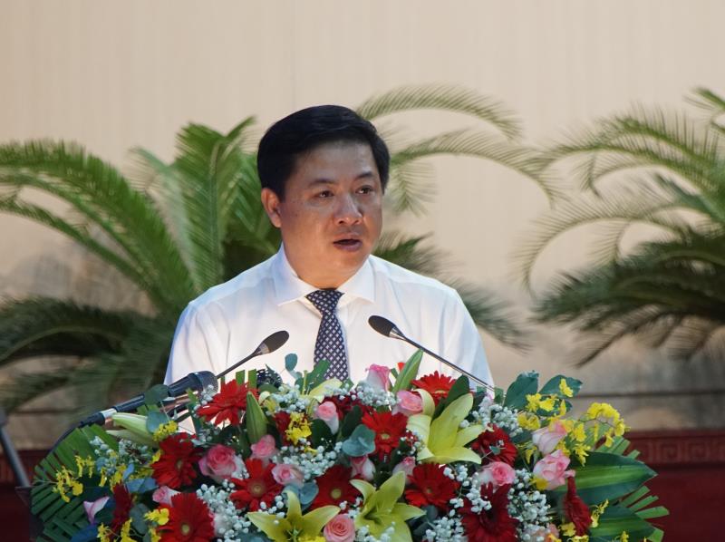 Ông Lương Nguyễn Minh Triết – Chủ tịch HĐND TP.Đà Nẵng phát biểu tại Kỳ họp.
