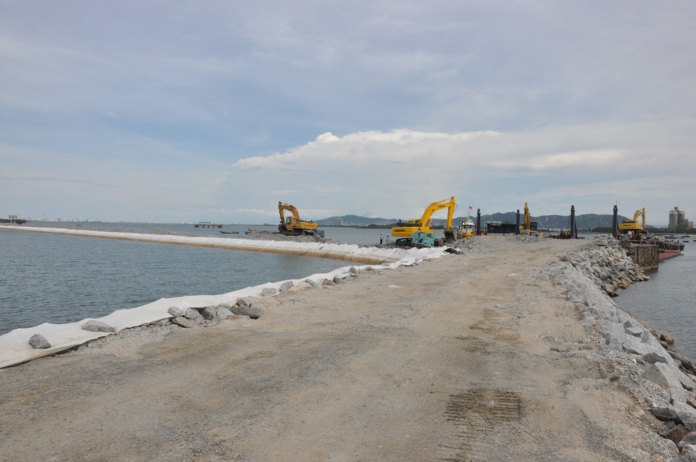 Dự án cảng Liên Chiểu đang được TP.Đà Nẵng đẩy nhanh tiến độ.