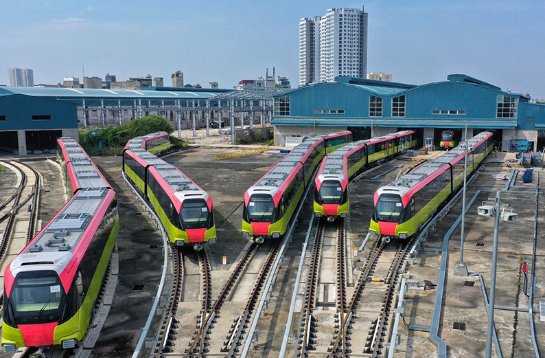 Dự án đường sắt đô thị Nhổn – Ga Hà Nội đã được tái khởi động lại sau những ngày tạm dừng