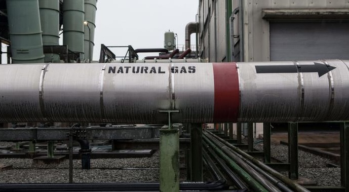 Giá khí đốt tự nhiên ở châu Âu tăng mạnh vào sáng 27/4 sau khi Gazprom thông báo sẽ ngừng cung cấp tới Ba Lan và Bulgaria. Ảnh: AFP