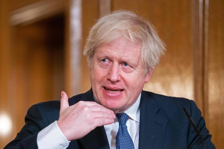 Ông Boris Johnson là ứng viên cử tiềm năng được báo chí Anh nhắc nhiều sau khi bà Truss tuyên bố từ chức. Ảnh: AFP