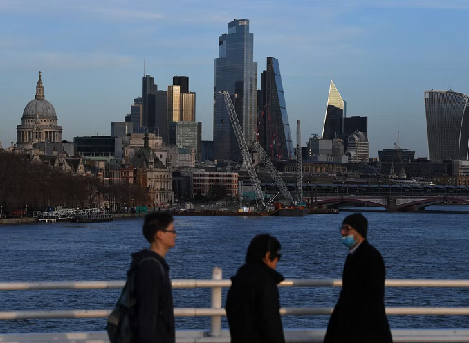 BMO Capital Markets đang hoài nghi về khả năng năm 2022 sẽ đánh dấu cuộc khủng hoảng cuối cùng của Vương quốc Anh. Ảnh: AFP