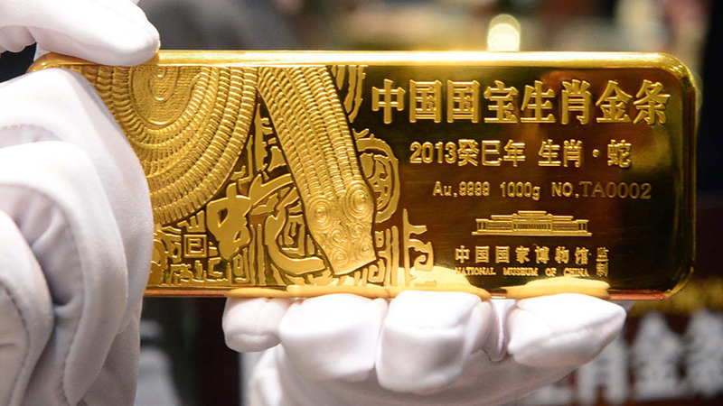 Trung Quốc và một số quốc gia châu Á khác đã tăng đáng kể dự trữ vàng trong năm 2022. Ảnh: AFP