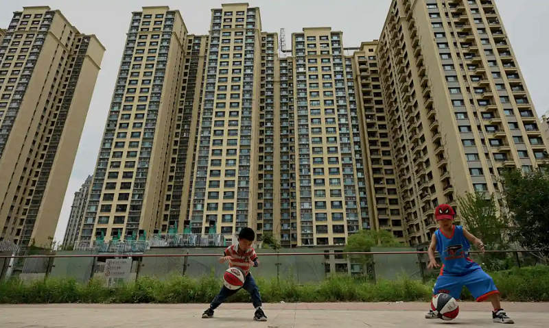 Một khu nhà ở tại Bắc Kinh, Trung Quốc. Ảnh: AFP