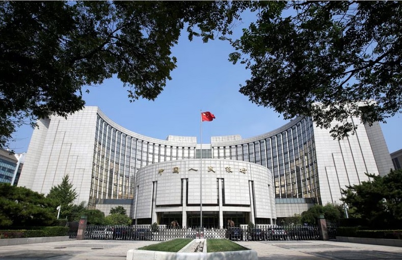 Trụ sở ngân hàng Trung ương Trung Quốc tại Bắc Kinh. Ảnh: Reuters 