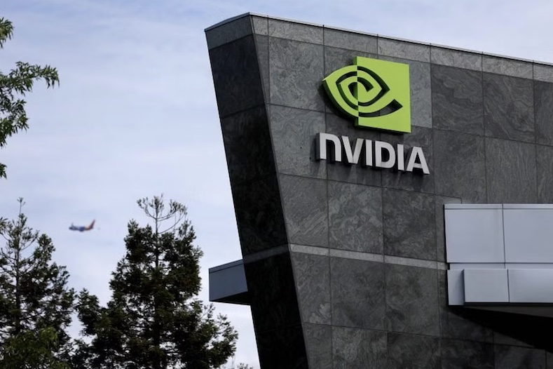 Nvidia là “tay chơi” hưởng lợi chính từ sự bùng nổ gần đây của ngành công nghệ AI. Ảnh: AFP