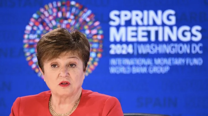 Bà Kristalina Georgieva, Tổng giám đốc Quỹ Tiền tệ Quốc tế (IMF). Ảnh: AFP