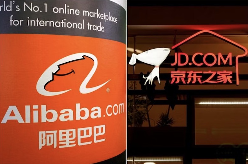 Năm 2023, các nền tảng bán hàng của Alibaba và JD.com đã cam kết chi hàng tỷ nhân dân tệ để triển khai các chương trình giảm giá và phiếu giảm giá trong các sự kiện bán hàng thông thường. Ảnh: Reuters, EPA-EFE