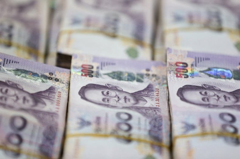 Các quỹ toàn cầu đã rót 560 triệu USD vào trái phiếu Thái Lan trong tháng 5/2024. Ảnh: Reuters