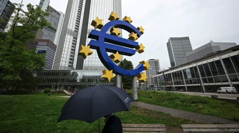 ngân hàng Trung ương châu Âu được kỳ vọng tiếp tục thực hiện thêm hai đợt cắt giảm lãi suất trong năm 2024. Ảnh: AFP