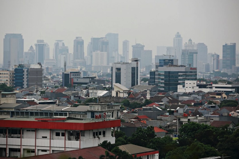 Một góc thủ đô Jakarta của Indonesia. Ảnh: Reuters