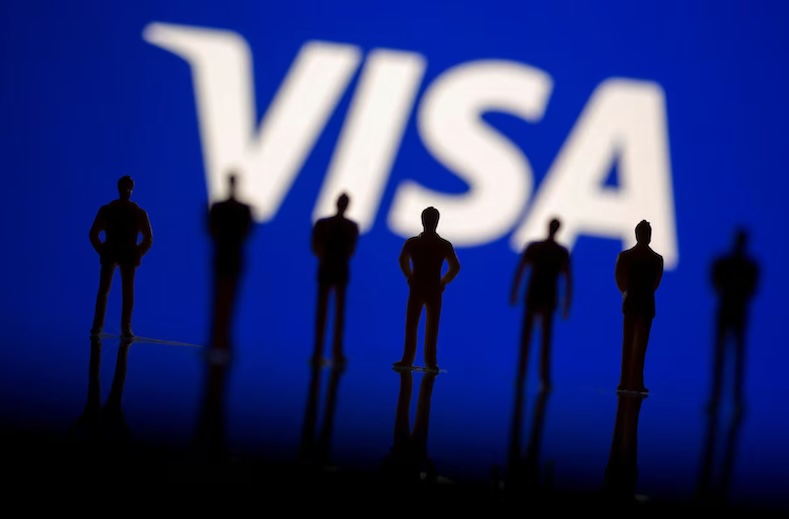 Visa ước tính​tăng trưởng doanh thu ròng đạt mức 