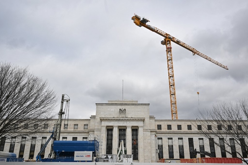 Trụ sở Cục Dự trữ Liên bang (Fed) tại Washington, DC, Mỹ. Ảnh: US - FED headquarters January 2024 - Mandel Ngan/AFP