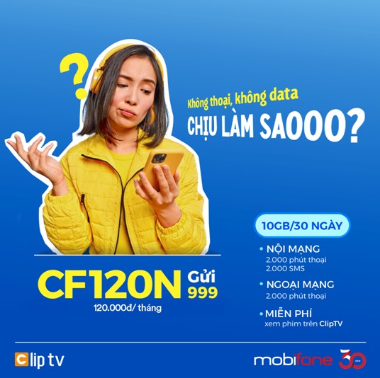  Gói combo thoại – data – truyền hình của MobiFone hấp dẫn khách hàng.