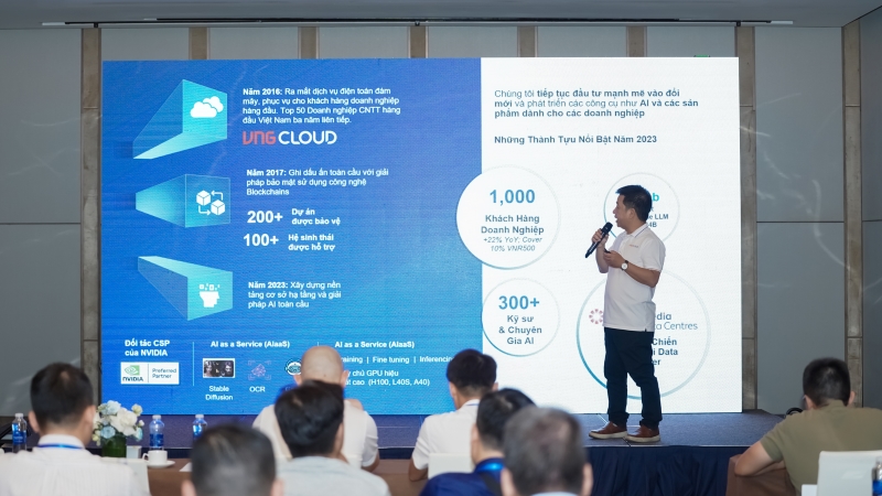 Giới thiệu hạ tầng đám mây liên vùng tại Hà Nội (anh Nguyễn Doãn Phú - Giám đốc sản phẩm, VNG Cloud):