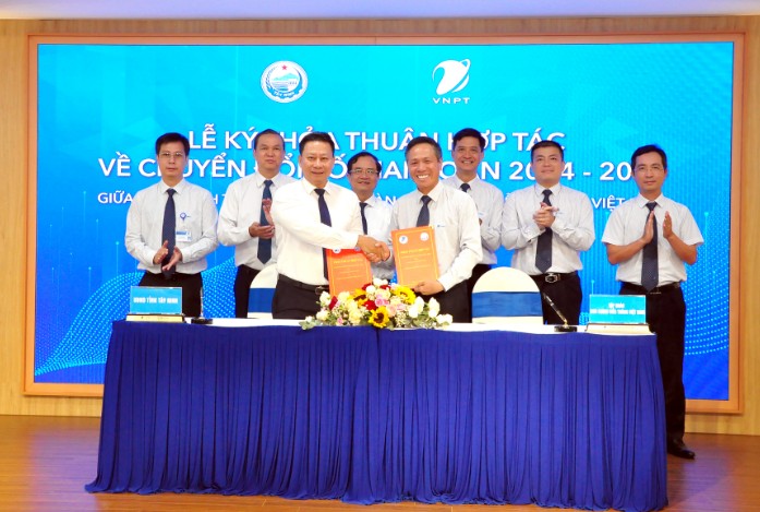 Lễ ký kết thỏa thuận hợp tác giai đoạn 2024-2030 về chuyển đổi số  giữa Tập đoàn VNPT và UBND tỉnh Tây Ninh, ngày 29/6/2024 tại Hà Nội