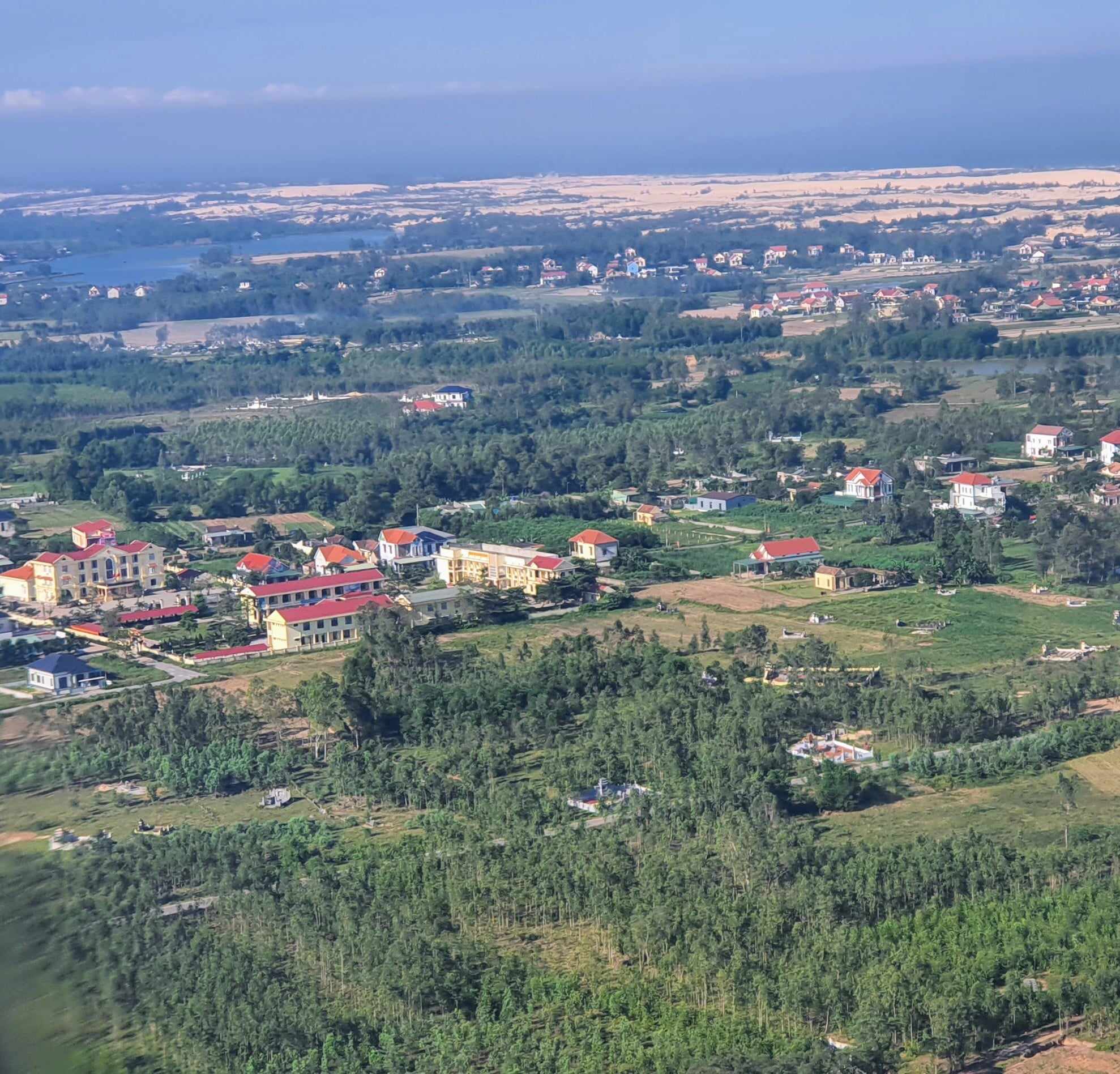 Xã Lý Trach, huyện Bố Trạch, tỉnh Quảng Bình nơi xảy ra sai phạm trong quản lý đất đai.