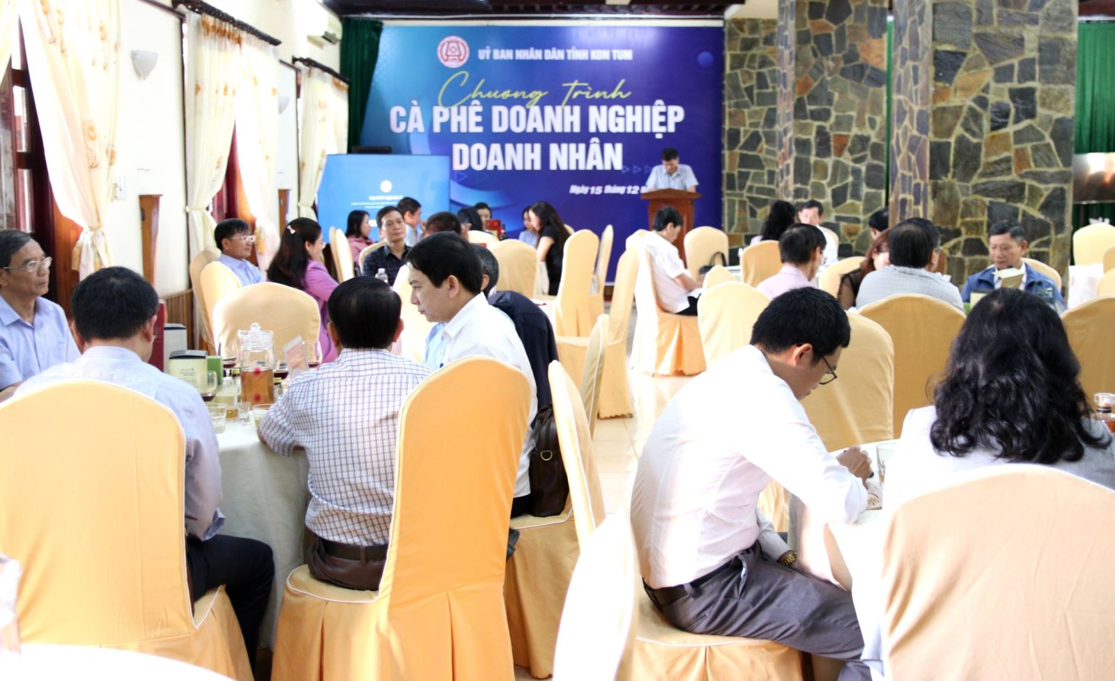 Chương trình Cà phê doanh nghiệp - doanh nhân tỉnh Ko Tum tháng 12