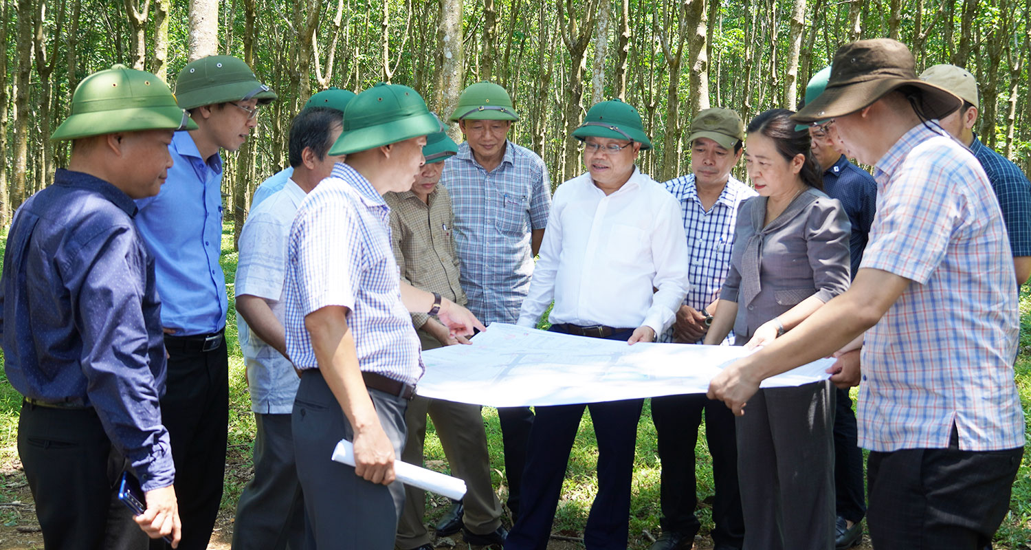 UBND tỉnh Quảng Trị kiểm tra tiến độ Dự án cao tốc Bắc Nam