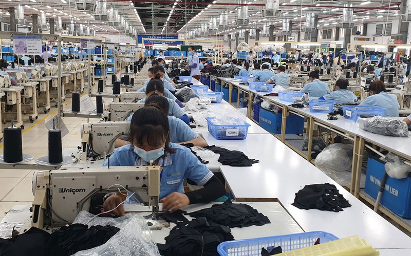 Ngành dệt may Nghệ An đang phát triển dẫn đầu trong các ngành công nghiệp phụ trợ.