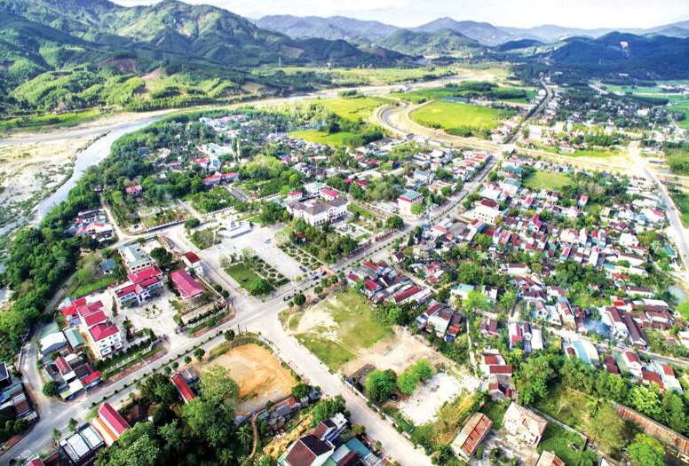 Dự án được triển khai tại huyện miền núi Ba Tơ, tỉnh Quảng Ngãi