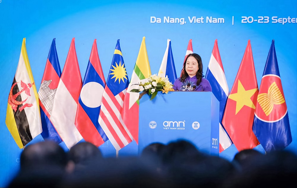 Phó Chủ tịch nước Võ Thị Ánh Xuân phát biểu tại Hội nghị