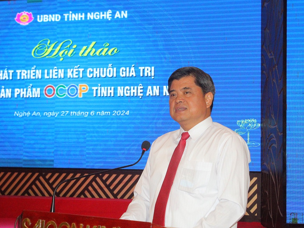 Thứ trưởng Bộ NN&PTNT Trần Thanh Nam phát biểu tại Hội thảo