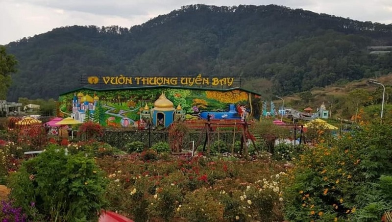 Dự án khu du lịch canh nông Vườn thượng uyển bay ở Đà Lạt xây dựng trái phép