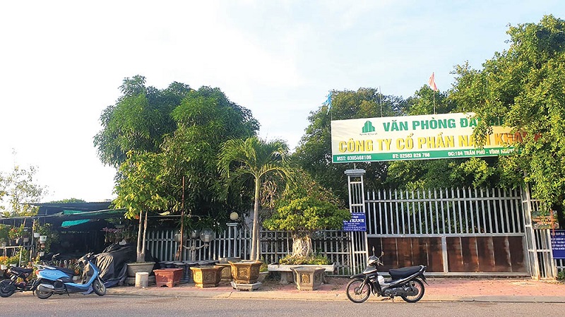 Khu “đất vàng” trên đường Trần Phú (TP. Nha Trang, tỉnh Khánh Hòa) mà Trường Sỹ quan Không quân được giao quản lý.
