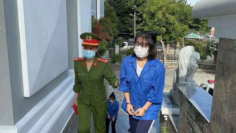Bị cáo Nguyễn Thị Thanh Nhàn
