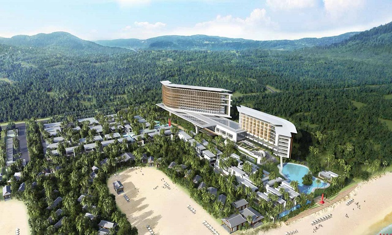 Dự án đầu tư Khu nghỉ mát Malibu MGM Hội An tại phường Điện Dương, thị xã Điện Bàn ngày 14/5/2024 của Công ty TNHH Indochina Hội An Beach Villas.
