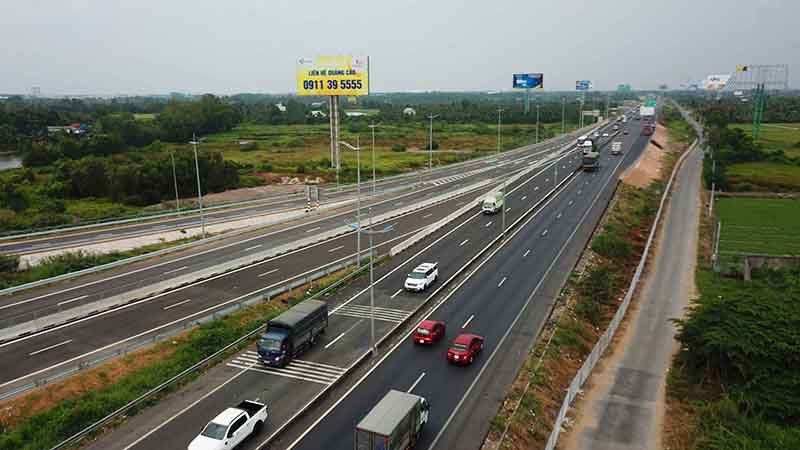 Tuyến cao tốc Trung Lương - Mỹ Thuận sẽ được đầu tư quy mô 6 làn xe theo quy hoạch đã được duyệt. Ảnh: Lê Toàn