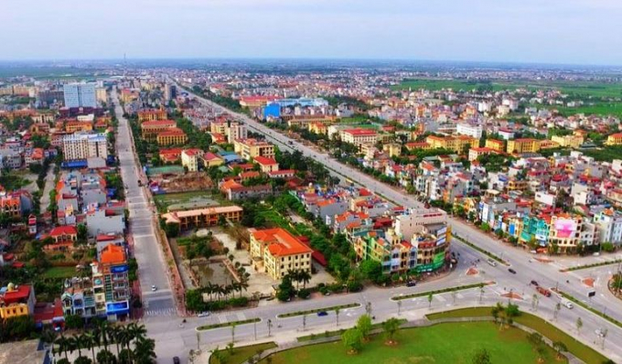 Một góc thành phố Hưng Yên, tỉnh Hưng Yên