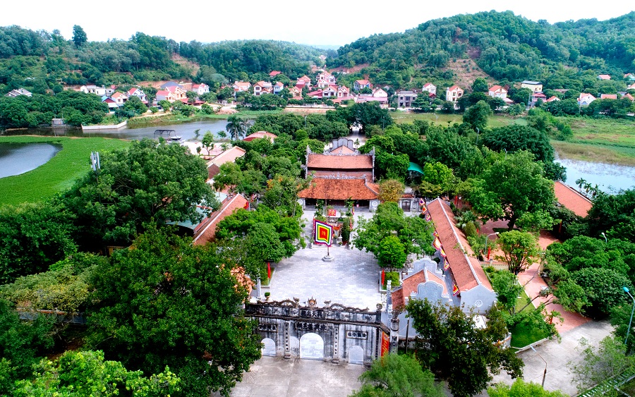 Quần thể di tích quốc gia đặc biệt Kiếp Bạc ở TP Chí Linh (Hải Dương). Ảnh - Thành Chung