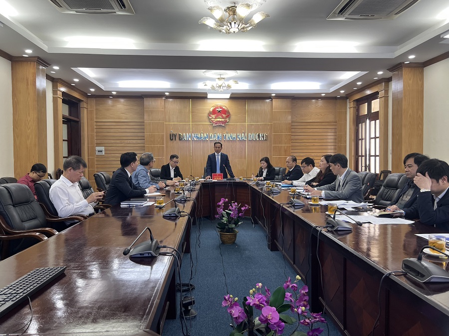 Ông Lưu Văn Bản, Phó Chủ tịch Thường trực UBND tỉnh Hải Dương khẳng định sẽ tạo điều kiện thuận lợi cho nhà đầu tư Đài Loan khi xây dựng nhà máy sản xuất phanh đĩa ô tô. Ảnh Báo Hải Dương