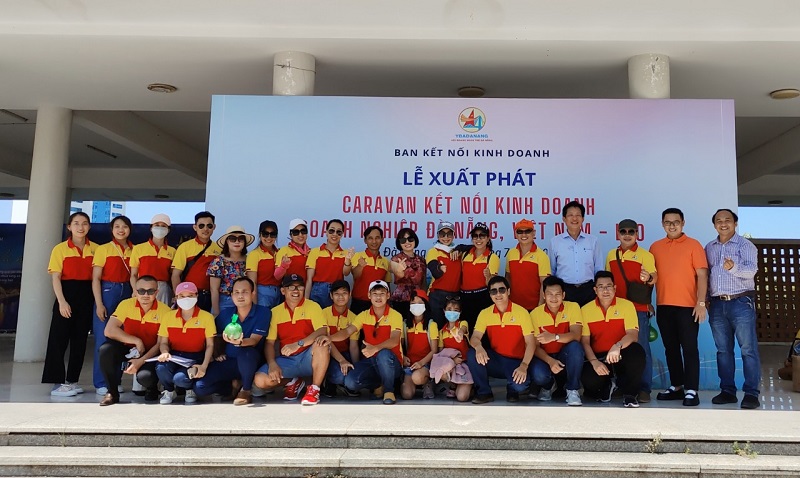 Có hơn 30 thành viên Hội doanh nhân trẻ Đà Nẵng tham gia chương trình 
