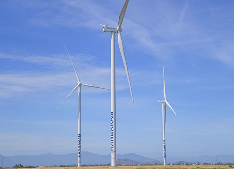 Dự án điện gió Hanbaram đã hoàn thành đầu tư, nhưng không kịp thưởng giá FIT theo quy định.