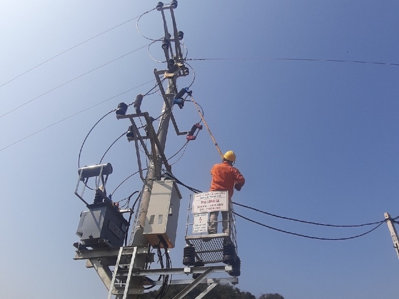 Trạm biến áp Lũng Gà, Cao Bằng đóng điện trước mùa nắng nóng 2022