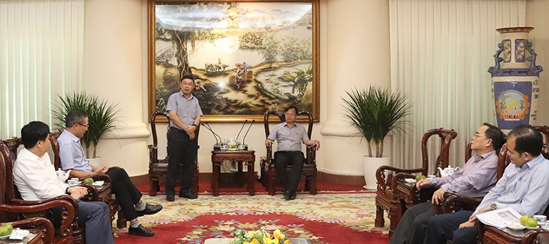 Đoàn công tác của EVNNPT làm việc với lãnh đạo tỉnh Đồng Nai