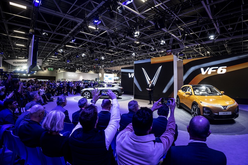 VinFast ra mắt sản phẩm mới tại Triển lãm ô tô Paris 2022