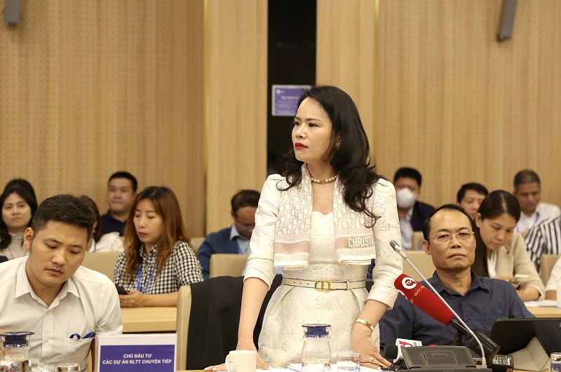 Bà Nguyễn Thị Thanh Bình - Phó Tổng giám đốc phụ trách lĩnh vực năng lượng T&T Group