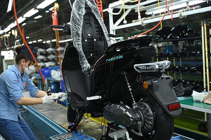 Mẫu xe điện Neo's do Yamaha Việt Nam sản xuất được xuất khẩu sang EU
