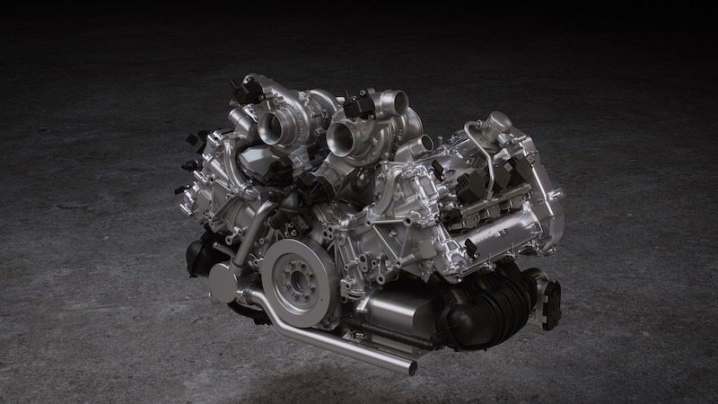 Đôgnj cơ V6 tăng áp kép