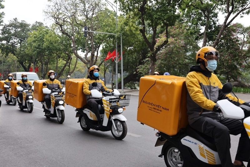 Dự án xe máy điện hợp tác với Bưu điện Việt Nam 